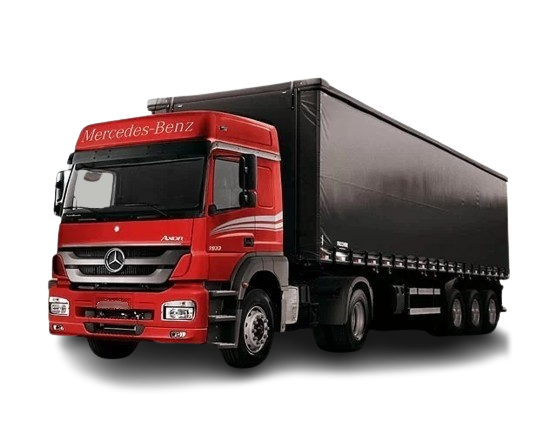 Carreta<br/>Toco com capacidade de 26 toneladas