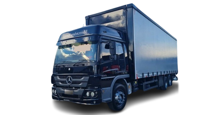 Truck com capacidade de 15 toneladas